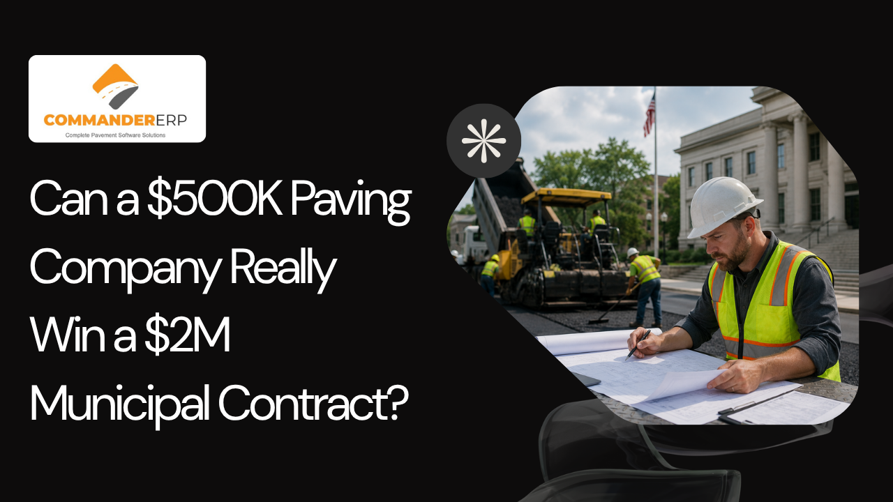 Can a $500K Paving Company Really Win a $2M Municipal Contract?